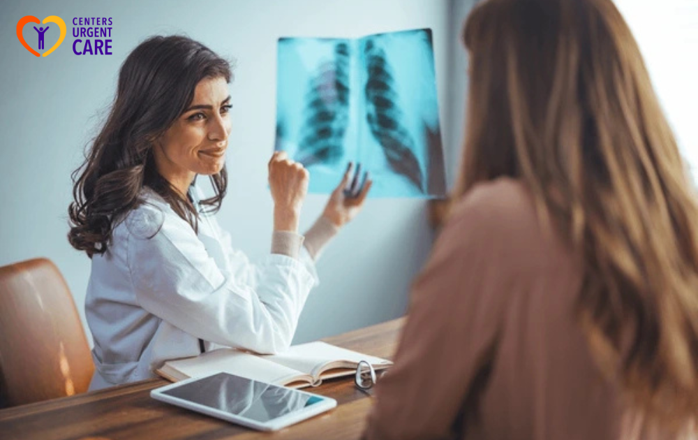 pneumonia x ray female