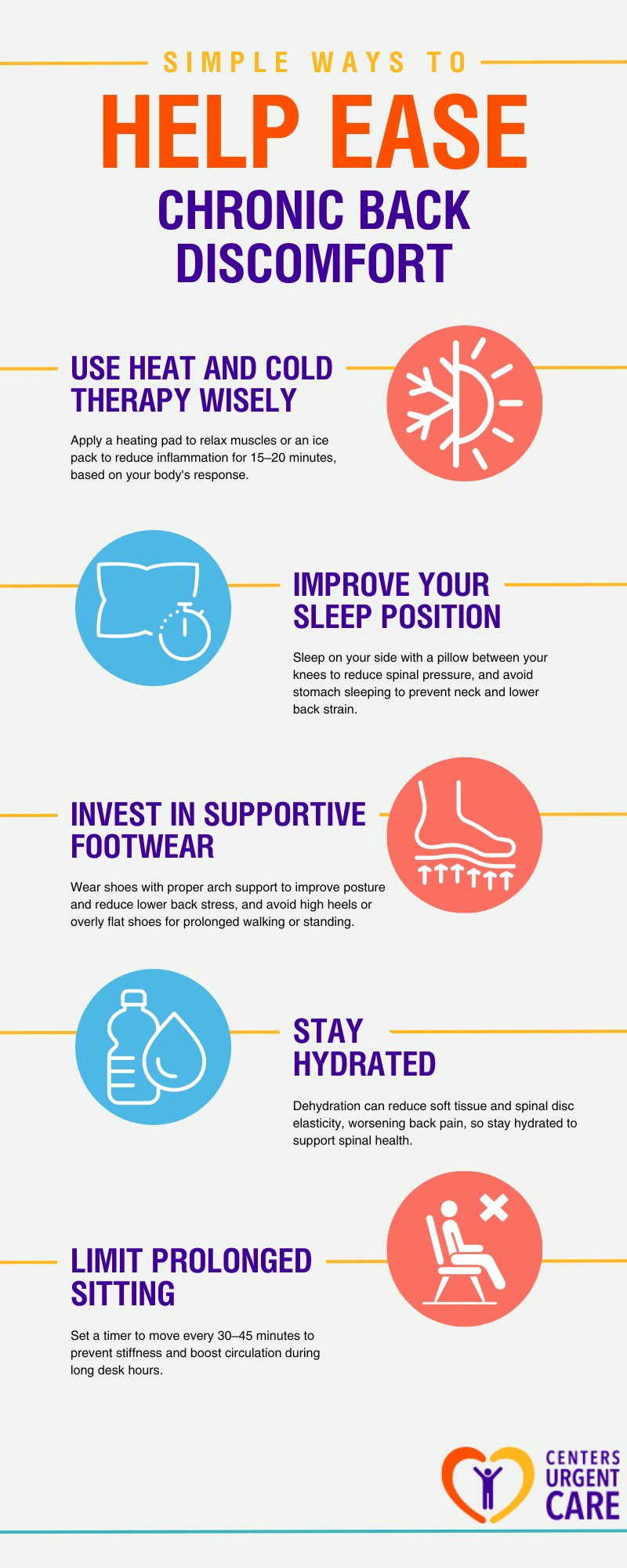 how to manage chronic back pain