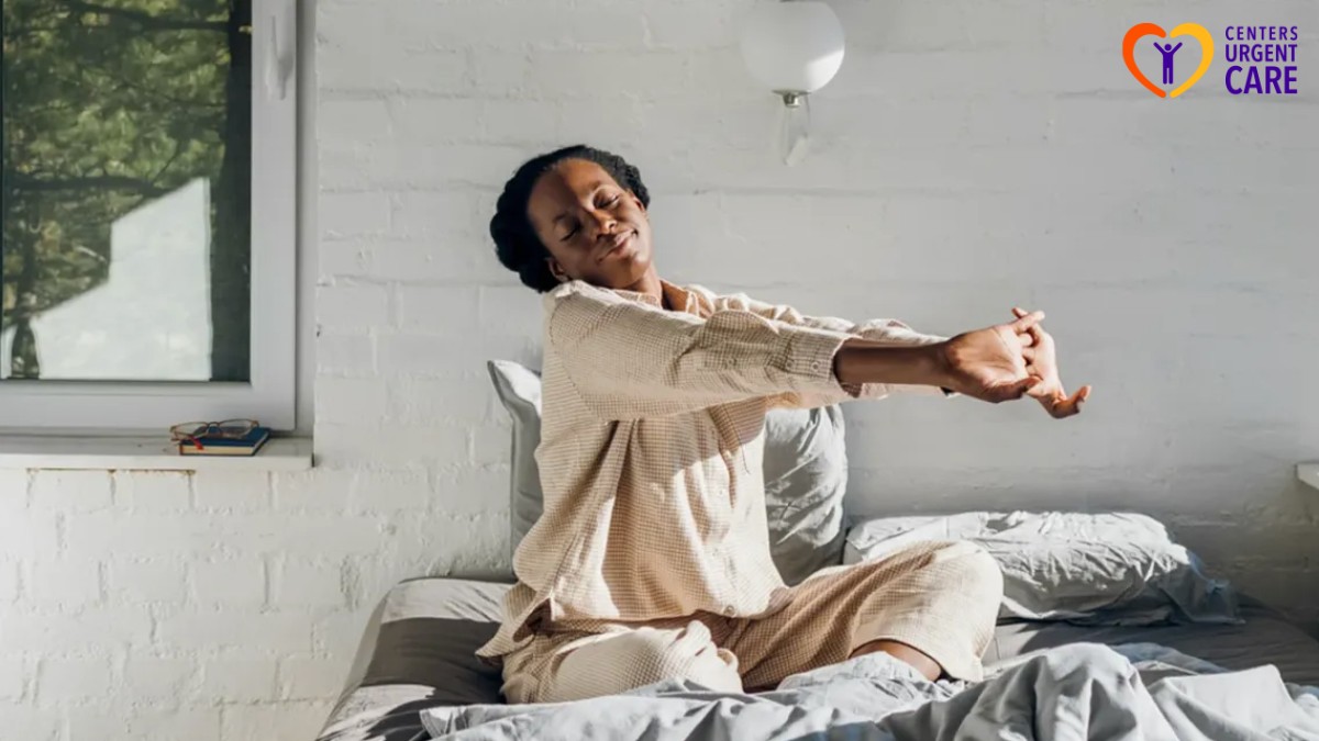 quick morning stretches