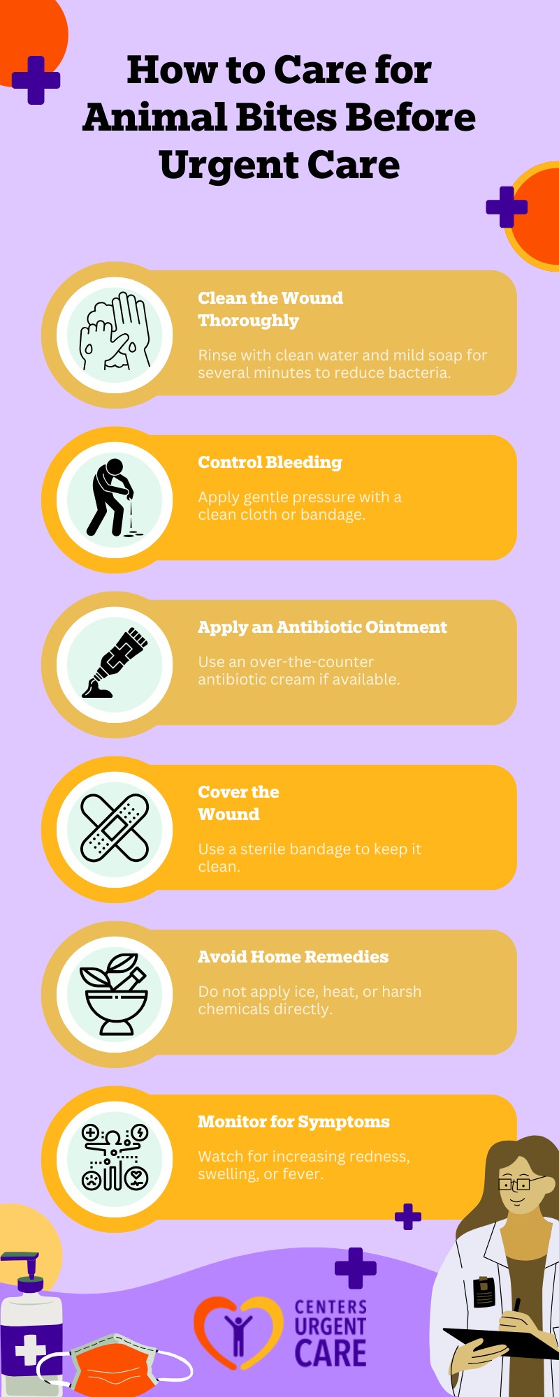 urgent care for animal bites