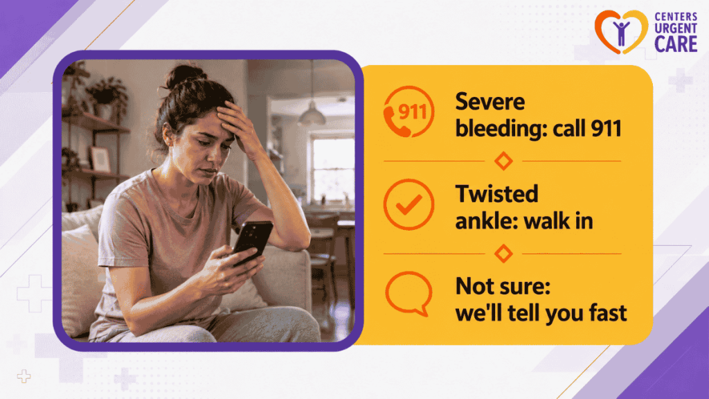 woman-deciding-whether-to-seek-medical-care-at-home
